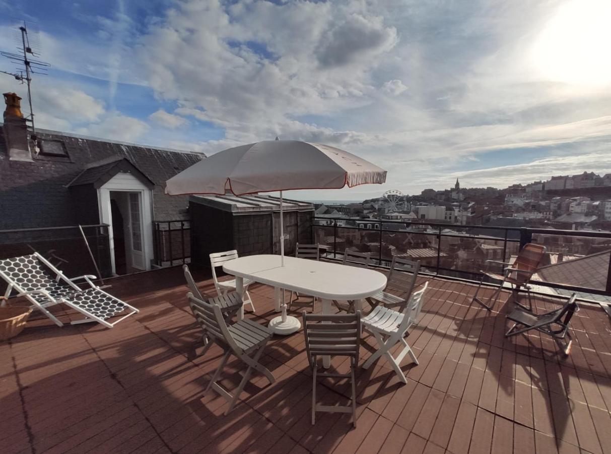 Le Balcon Des Vents Leilighet Granville Eksteriør bilde