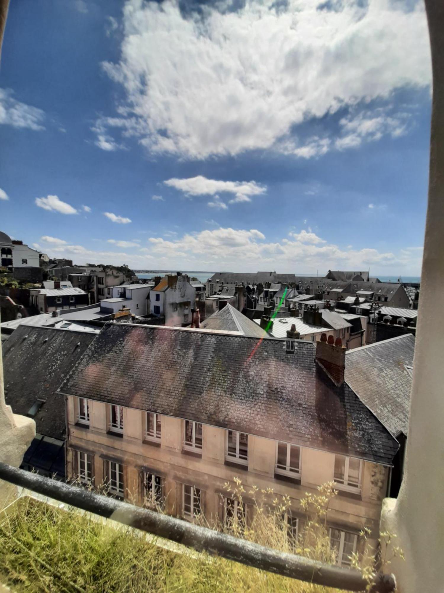 Le Balcon Des Vents Leilighet Granville Eksteriør bilde